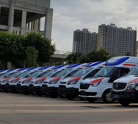 峨眉山市服务车队展示